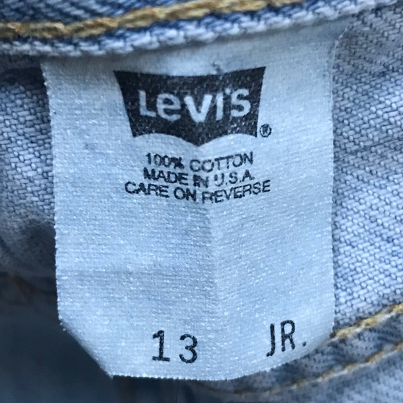 Vintage Levi’s Shorts juniors 13 - Picture 3 of 3